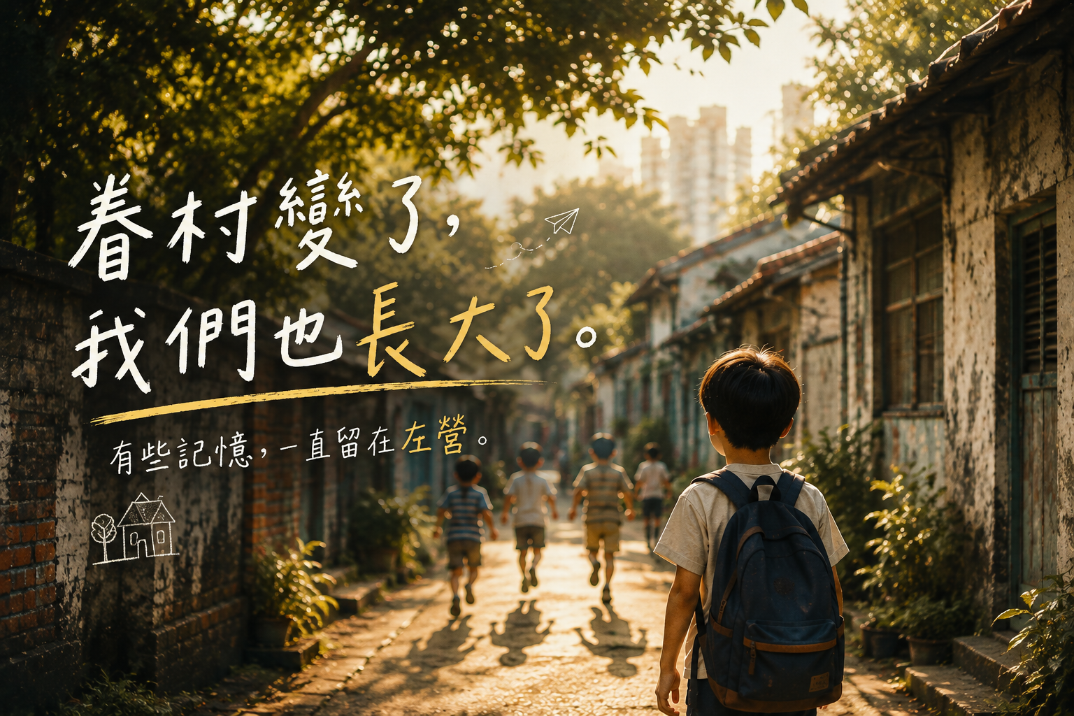 長大後才懂，有些人想回去的地方，還是左營