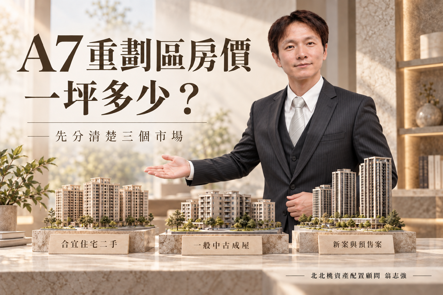A7 重劃區房價一坪多少？買房先比較合宜宅、中古屋與新案行情
