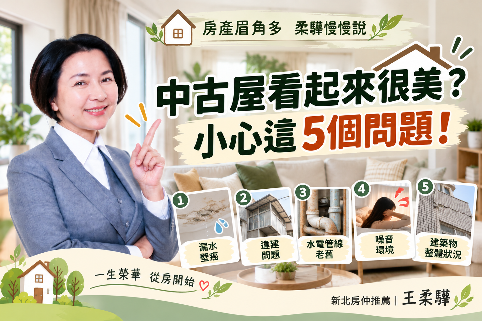 中古屋最容易忽略的5個問題