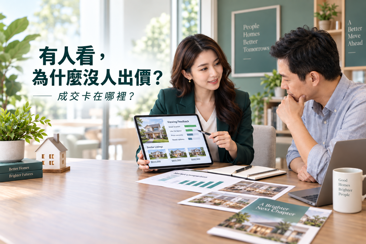 房子有人看卻沒人出價?通常不是沒需求,而是卡在這5件事