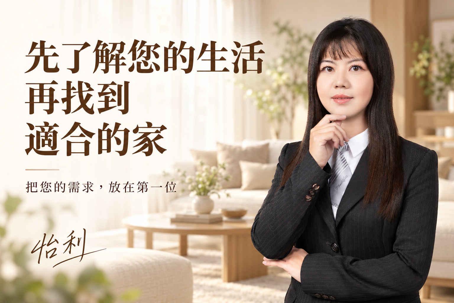 沙鹿房屋｜林阿怡 把客戶的需求放在第一位，陪您找到適合自己的家