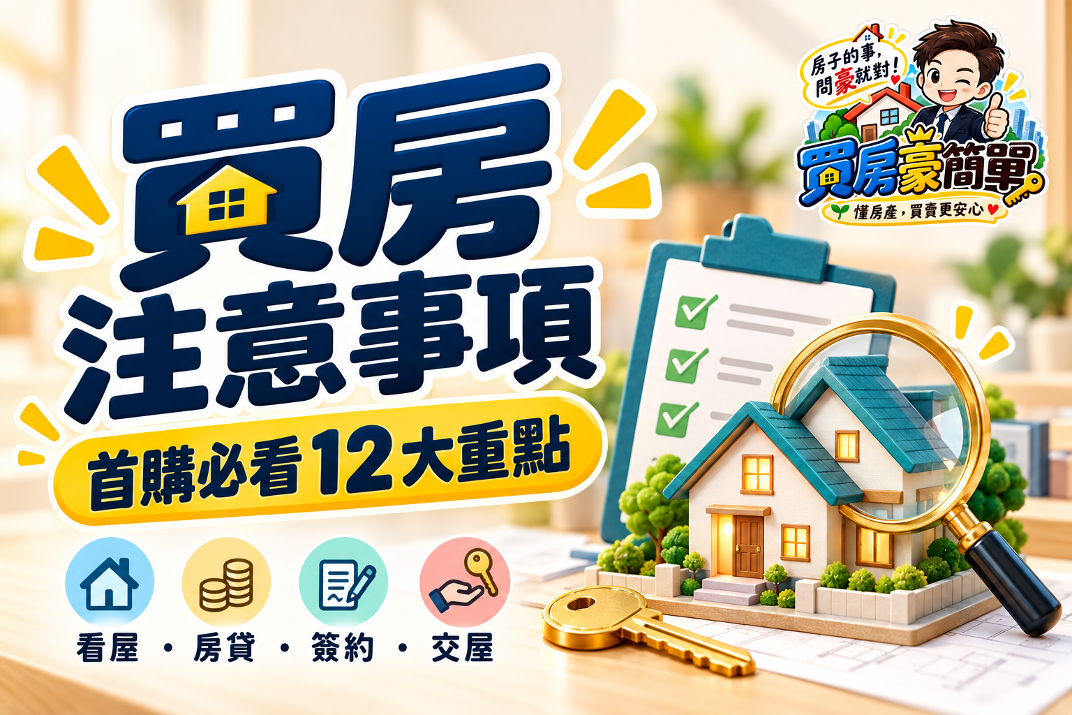 買房要注意什麼:首購必看12大重點,別等簽約後才發現問題!