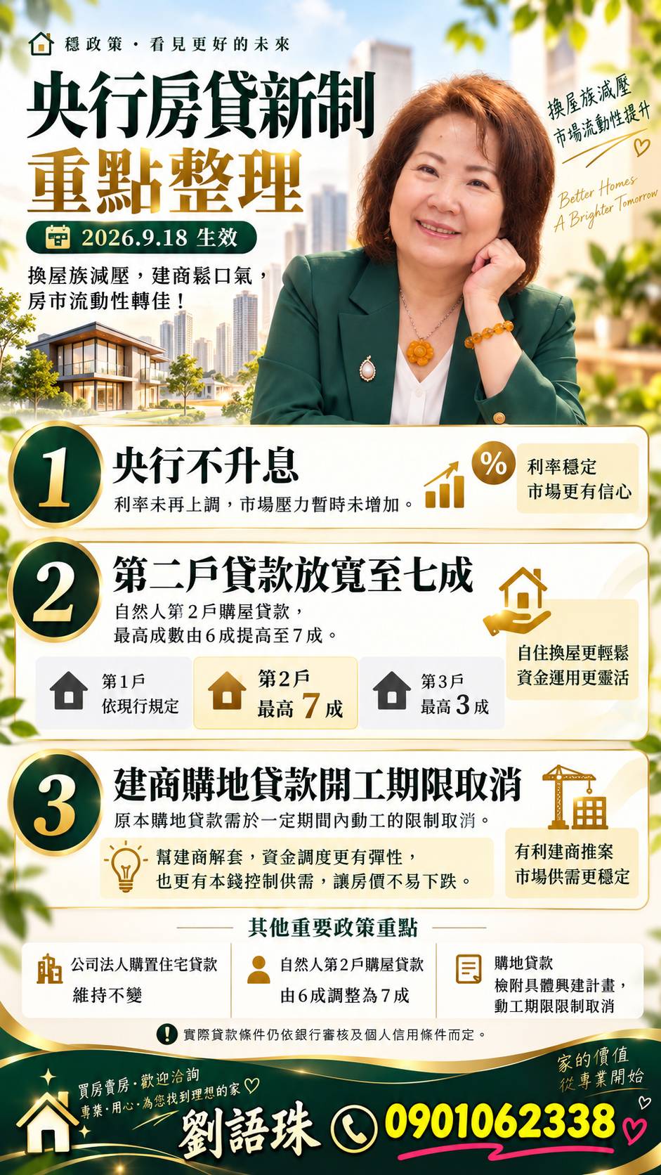 中永和商圈房屋買賣專家-劉語珠