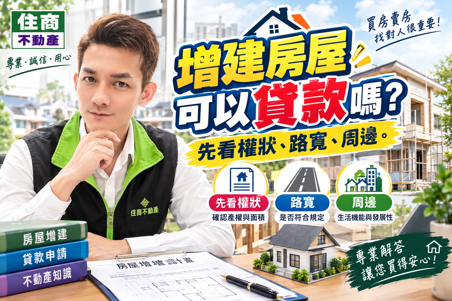 增建房屋可以貸款嗎？未登記增建、三米路、事故屋周邊的鑑價影響