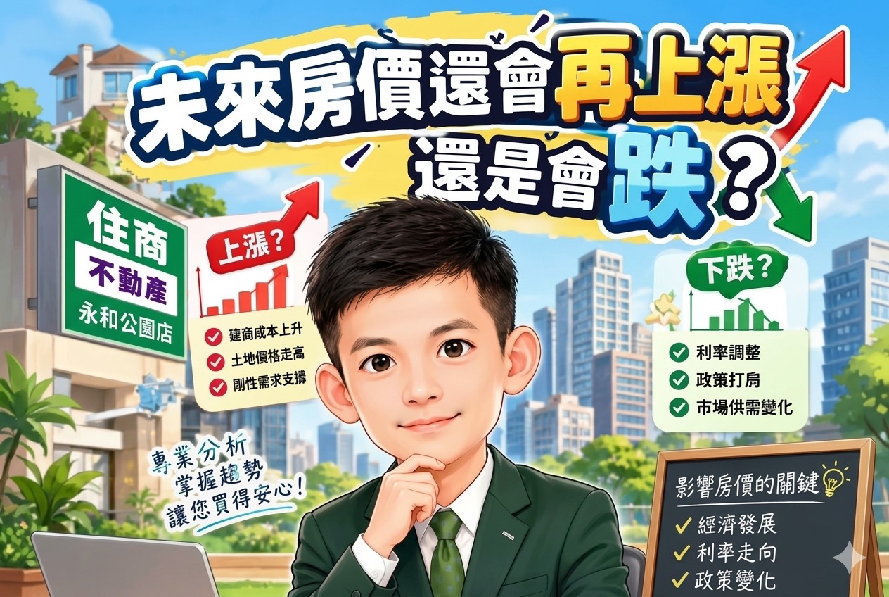 未來房價還會再上漲還是會跌?從央行政策、供需結構與第一線成交,看懂2026年房市真實走勢