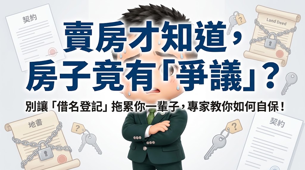 賣房才知道房子竟然有爭議