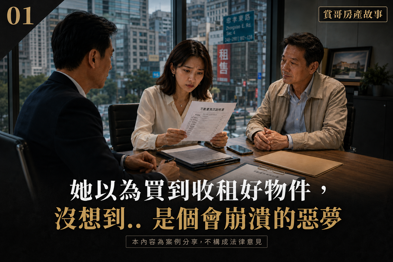 買中古屋前必看：現況說明書全勾「無漏水」，交屋前卻發現 13 處壁癌