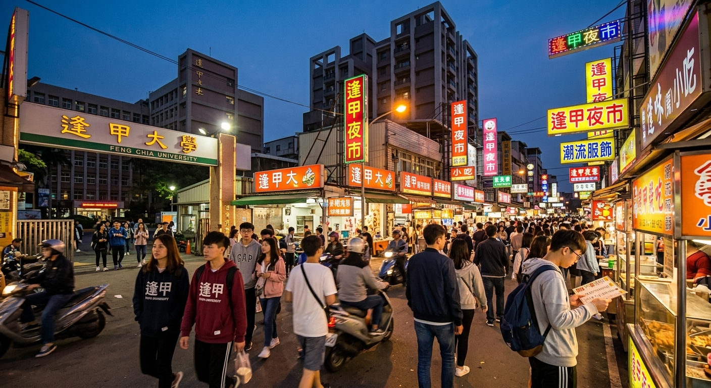 為什麼景氣再變，逢甲永遠有人租？揭密逢甲商圈「全時段」的超強防禦力