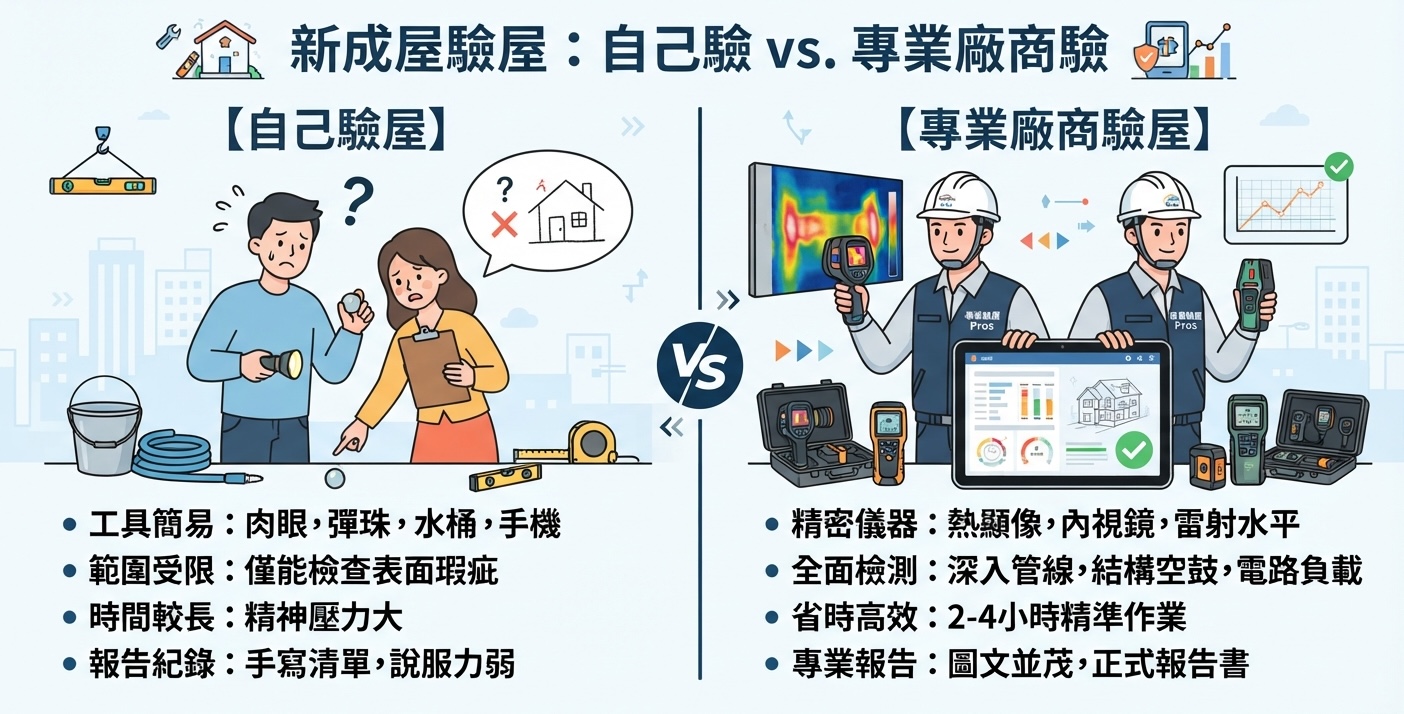 新成屋交屋惡夢:花千萬買房卻漏水?避開建商陷阱的專業驗屋全攻略